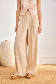 PANTALON TENCEL CORTE ANCHO     REF. LX.NUBIS