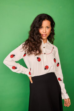 CAMISA MANGA LARGA BELLOTA MARIQUITA    REF. 102485