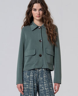 CHAQUETA CORTA AZUL ACERO       REF. 555LIDA317