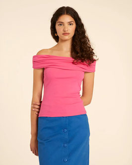 TOP CUELLO BARDOT PINK   REF.  111284