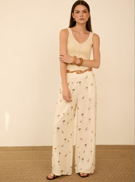 PANTALON FLUIDO ESTAMPADO SAVANNAH        REF. M99P02IVY