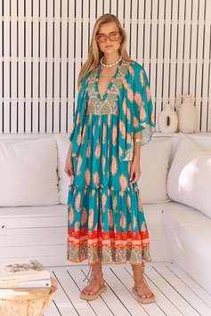 VESTIDO PAISLEY DREAMS MILOS MAXI     REF.    JS2024113