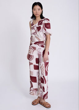 PANTALON TENCEL ESTAMPADO GEOMETRICO    REF.  S05P134SLR