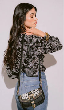 BANDOLERA EDITH NEGRO       REF.  J019