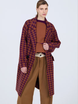 ABRIGO JACQUARD PATA DE GALLO       REF. S107J02BYZ
