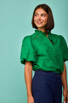 CAMISA MANGA CORTA BARRIKA VERDE         REF.  102739