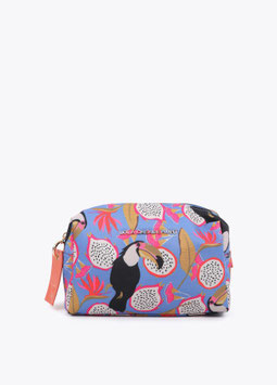 NECESER DE NYLON ESTAMPADO MULTICOLOR AZUL       REF.  LS2612002.27Z