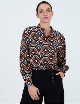 BLUSA ESTAMPADO GEOMETRICO   REF.  S05B131RUS