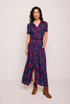 VESTIDO TARIFA25 AZUL  REF.  102193