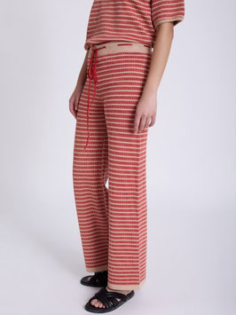 PANTALON GRECA JACQUARD ROJO   REF.  S97P01VML