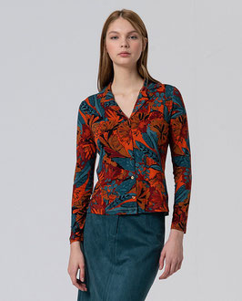 CAMISA CUELLO SMOKING TEJA    REF. 555LAVI117