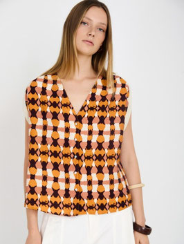 BLUSA CINTA METALIZADA     REF. S102B05ARQ