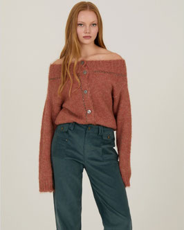 CARDIGAN CUELLO BARDOT     REF. M114K20LIO