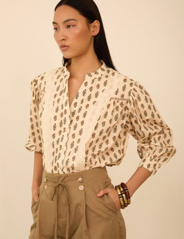 BLUSA DE ALGODON      REF. M120B01IVY