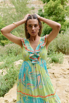 VESTIDO LARGO LIMON BAHAMAS   REF.  BAHAMAS