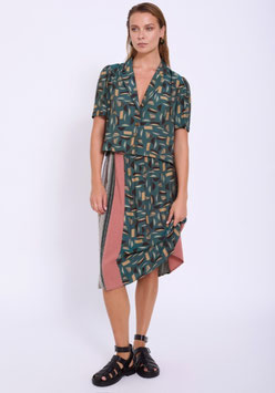 SOBRECAMISA ESTAMPADO GEOMETRICO   REF.  S05J47AGG
