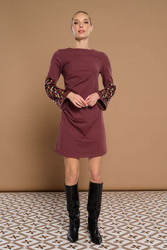 VESTIDO LEOPARDO   REF. 252065