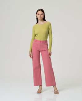 PANTALON PATA ANCHA ROSA      REF. 516INJE521/30