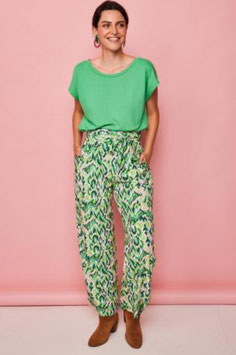 PANTALON RISAS VERDES    REF. 101833