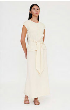 FALDA LARGA BEIGE DE PUNTO     REF.  61W/10806