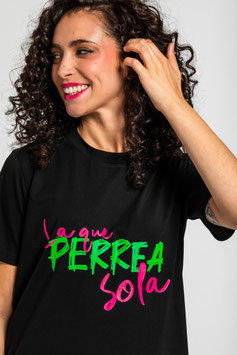 CAMISETA UNISEX POSICIONAL PERRO "MAS RARA QUE UN PERRO VERDE"   REF. AW251904