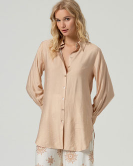 CAMISA LARGA COLOR BEIGE      REF. 516SONY123/05