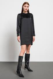 VESTIDO  VISELIN NEGRO  REF. 14091337