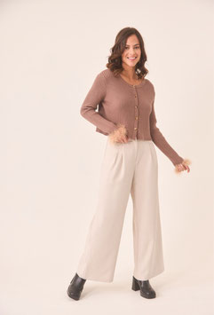 PANTALON LISO CORTE SASTRE     REF. FF.BROWI