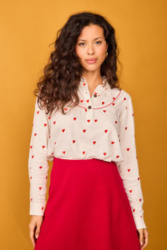 CAMISA MANGA LARGA BELLOTA BLANCO    REF. 102417