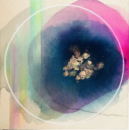 Set of four paintings "Radiance of soul"