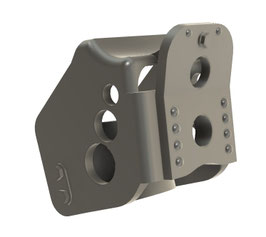 Trittbretthalter Typ10, für 6mm Bügel