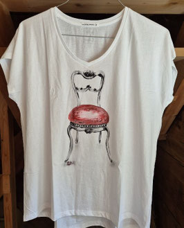 Handbemaltes T-Shirt | chill