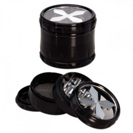 Black Leaf Cross Grinder 4-teilig mit Sieb