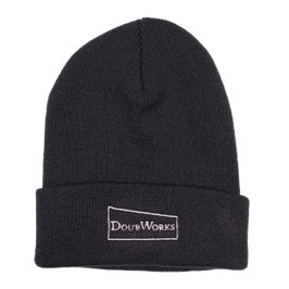 Black knit cap