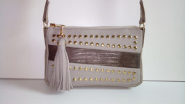 Petit  Sac Clouté bi-matière Audrey