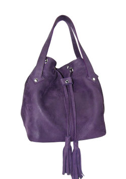 SAC à main coloris Myrtille "POUR UN FLIRT"