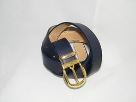 ceinture en cuir bleu marine mod 3.0/BM4