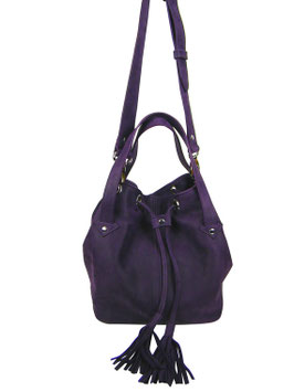 SAC en cuir Myrtille"POUR UN FLIRT"