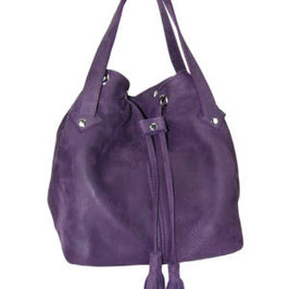 SAC Bourse coloris Myrtille"POUR UN FLIRT"