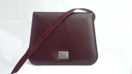 Besace trapeze grenat
