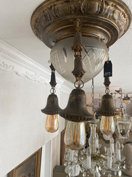 Antike Jugendstil-Deckenlampe