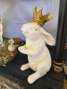 "White Rabbit" mit Krone