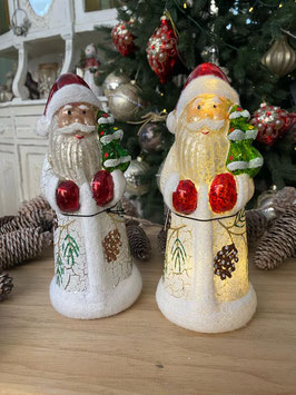 Weihnachtsmann mit LED Licht