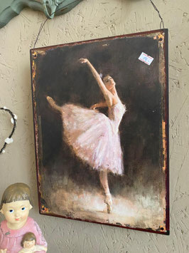 Metallbild "Ballerina"