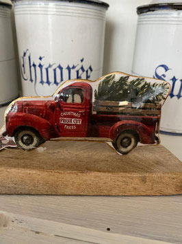 Weihnachts-Truck aus Metall