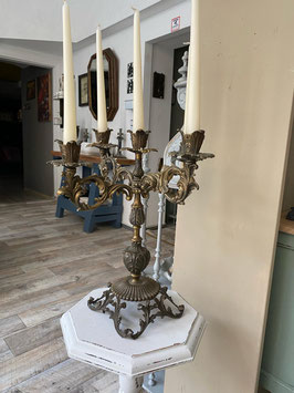 Antiker Kerzenleuchter, 5-flammig