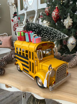 Weihnachts-Bus, gelb