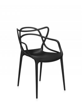 Design Sale / Stuhl Kartell Masters in Schwarz