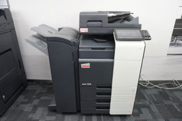 Develop Ineo +250i (Bizhub C250i) DIN A3/A4 Farbkopierer Netzwerk-Laserdrucker Dual-Scan 4 Kassetten und Finisher! Nur 89.300 Gesamtseiten!