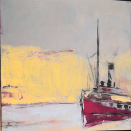 Sonnenseite - 80 x 80 cm